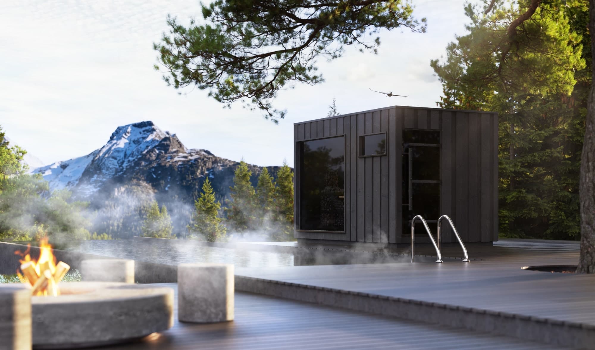 レジェンドサウナキャビン 電気