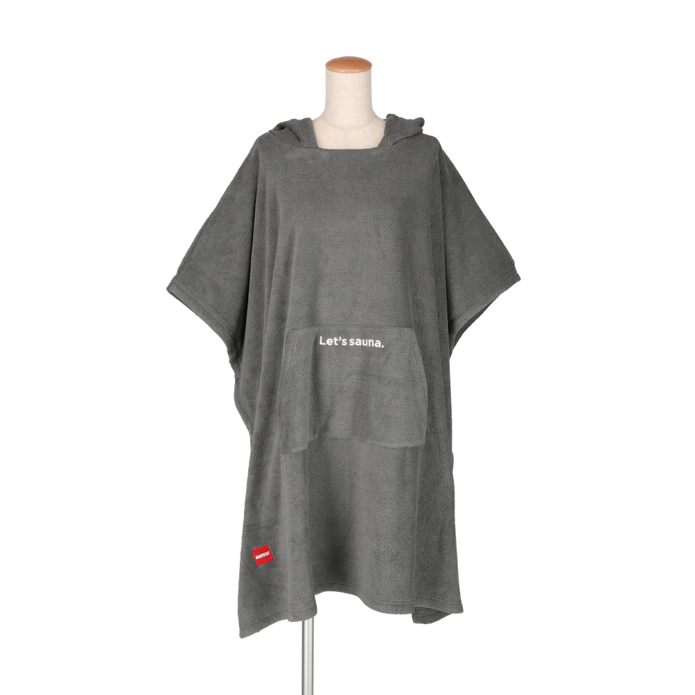 Let’s sauna.ポンチョ