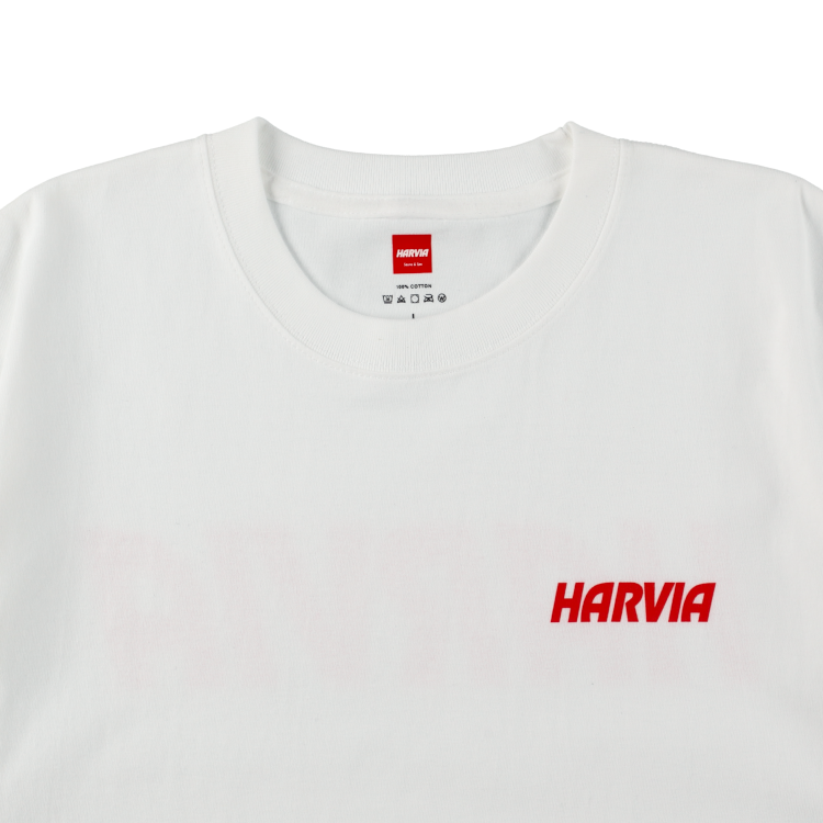 ハルビアロゴ入り Tシャツ白 XL